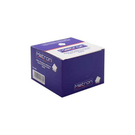 METRON ΚΥΒΟΣ ΑΚΟΛΛΗΤΟΣ 750 ΦΥΛΛΑ 90x90mm ΛΕΥΚΟΣ ΧΑΡΤΙΝΗ ΘΗΚΗ