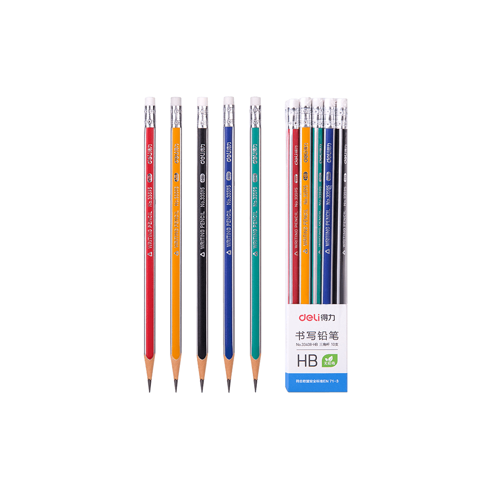 DELI ΜΟΛΥΒΙ ΜΕ ΓΟΜΑ HB ΑΣΣΟΡΤΙ 10 ΤΕΜΑΧΙΑ