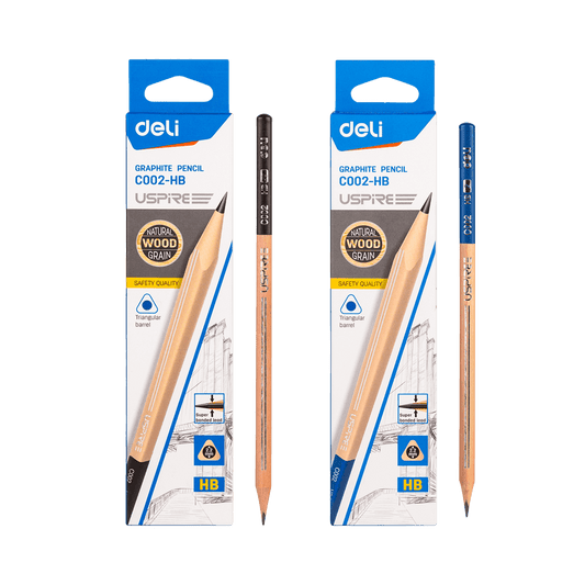 DELI ΜΟΛΥΒΙ ΤΡΙΓΩΝΙΚΟ HB USPIRE 12 ΤΕΜΑΧΙΑ