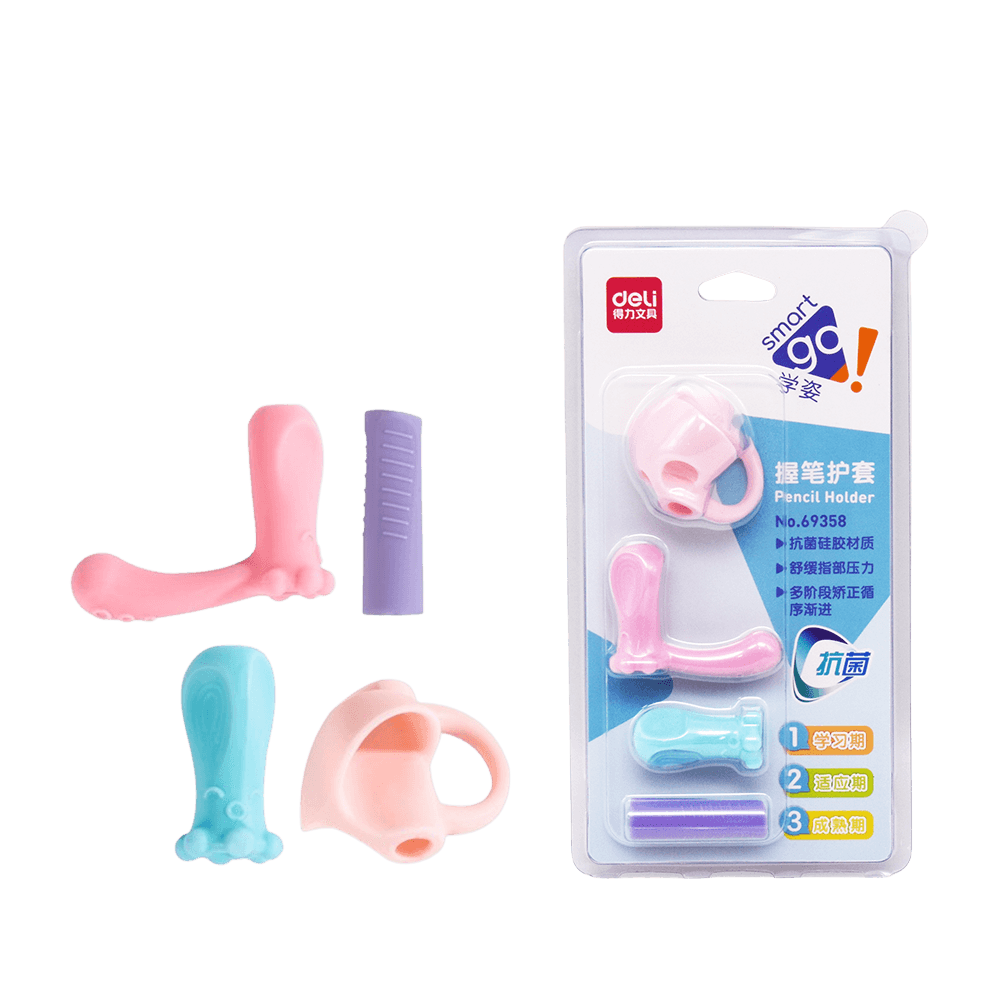 DELI ΛΑΒΗ ΜΟΛΥΒΙΟΥ ΑΝΑΤΟΜΙΚΗ ΠΛΑΣΤΙΚΟ 4 ΤΕΜΑΧΙΑ 190x100mm ΑΣΣΟΡΤΙ